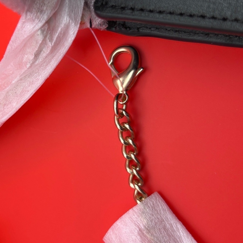 Coach Mini Chain on a Wallet Signature Canvas & Leather Crossbody Bag - Picture 12 of 12